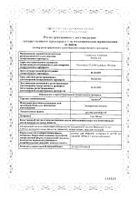 Акласта раствор для инфузий 5мг/100мл 100мл: миниатюра сертификата №5