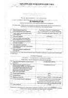 Аскорбиновая кислота драже 50мг 200шт: миниатюра сертификата №11
