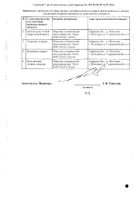 Холина альфосцерат раствор для в/в и в/м введ. 250мг/мл 4мл 5шт №2: миниатюра сертификата №12