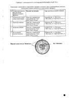 Винпоцетин Форте таблетки 10мг 30шт №2: миниатюра сертификата №45