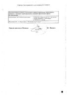Дексмедетомидин концентрат для приг. раствора для инфузий амп.100мкг/мл 2мл 5шт №2: миниатюра сертификата №3