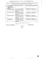 Толизор инъект раствор для в/в и в/м введ. амп. 100мг/мл+2,5мг/мл 1мл 5шт №2: миниатюра сертификата