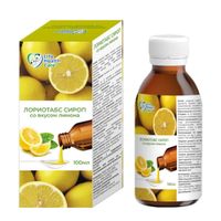 Лориотабс вкус лимона Life health care сироп 100мл
