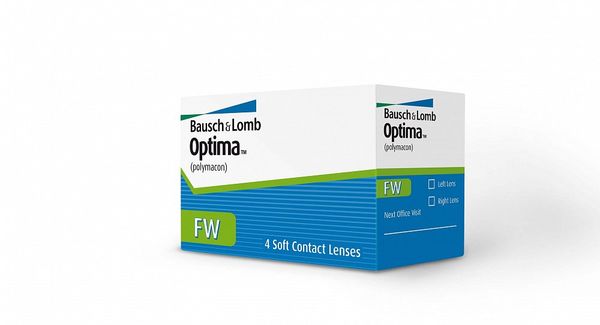 Линзы контакт.Bausch&Lomb Бауш энд Ломб Optima FW мягкие бесцв. из полимакона (-2.00/8.7/14.0) 4 шт