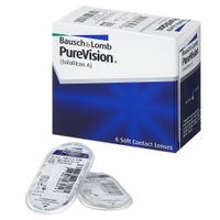 Линзы контактные длительного ношения PureVision (-0.75/8.6) 6шт миниатюра фото №2