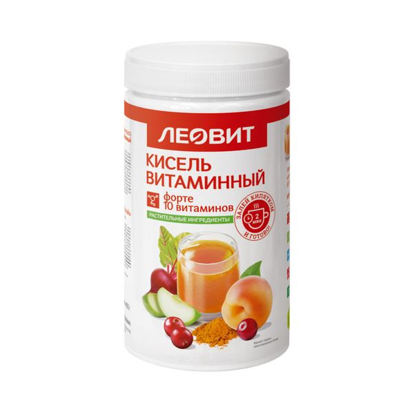 Кисель витаминный Форте Леовит банка 400г 581₽