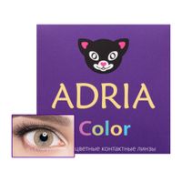 Линзы контактные цветные Adria/Адриа 1T (8.6/-6,00) Brown 2шт