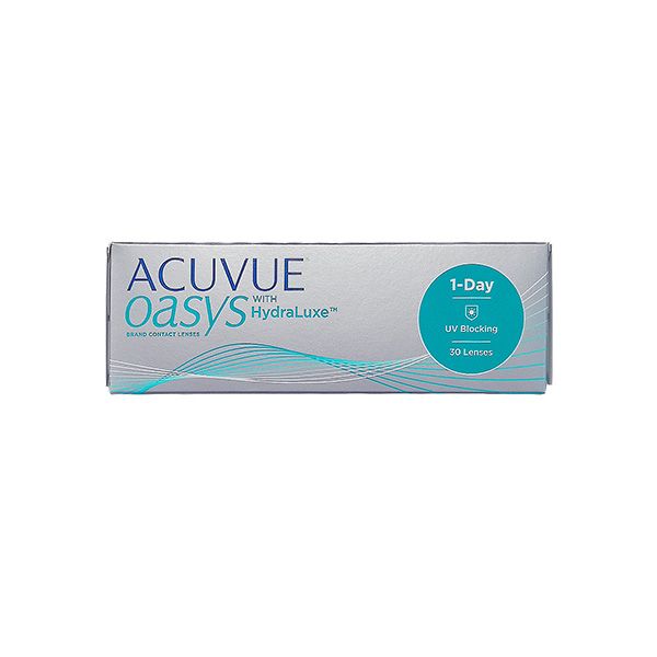 Линзы контактные Acuvue 1 Day Oasys with Hydraluxe (-5.25/8.5) 30шт