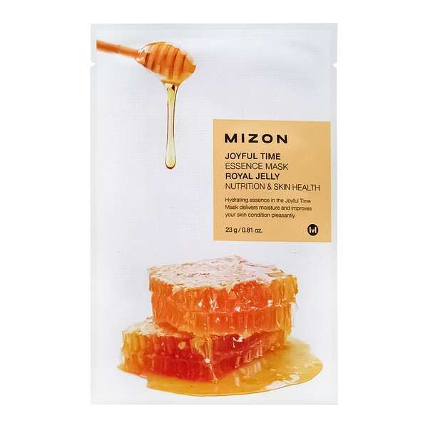 Маска для лица тканевая с экстрактом маточного молочка Joyful time essence mask royal jelly MIZON COSON Co., Ltd 1526866 - фото 1