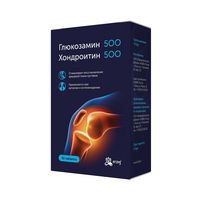 Глюкозамин 500+Хондроитин 500 таблетки 1100мг 30шт, миниатюра фото №2