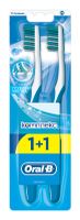 Щетка зубная средней жесткости комплекс глубокая чистка 40 Oral-B/Орал-би 1шт+1шт