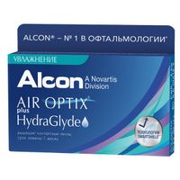 Линзы контактные Alcon/Алкон Air Optix plus HydraGlyde (-2.75/8.6) 3шт
