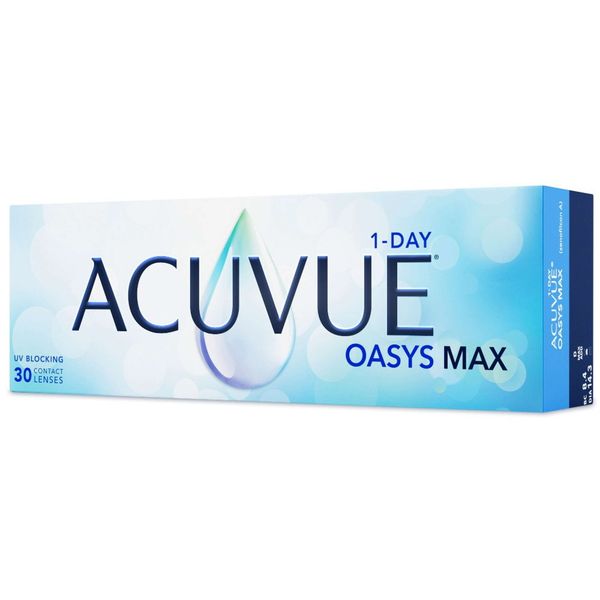 Линзы контактные однодневные Acuvue 1 Day Oasys Max (-4.25/8.5/14.3) 30шт фото №3