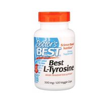 L-тирозин Doctor's Best/Доктор Бэст капсулы 620мг 120шт, миниатюра