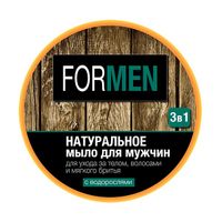 Мыло Флоресан для мужчин For Men для ухода за телом и волосами и мягкого бритья 3в1 450 мл миниатюра фото №2