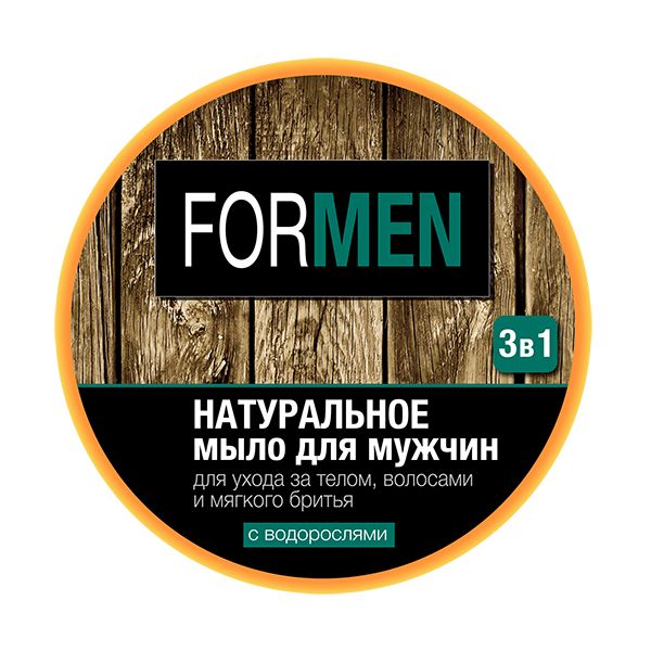 Мыло Флоресан для мужчин For Men для ухода за телом и волосами и мягкого бритья 3в1 450 мл фото №2