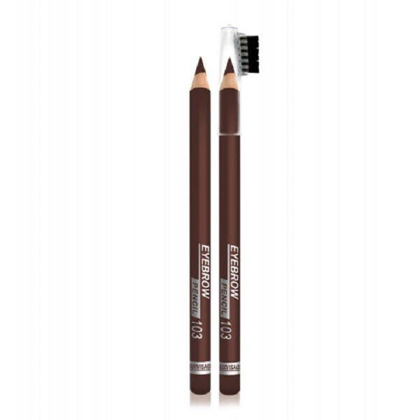 Карандаш для бровей Каштан Luxvisage тон 103 4г luxvisage карандаш для бровей luxvisage eyebrow pencil тон 103 каштан