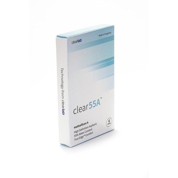 Линзы контактные ClearLab Clear 55A (8.7/-6,00) 6шт фото №2