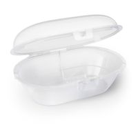Соска-пустышка силиконовая ортодонтическая с футляром 0-6 мес. Ultra Soft Philips Avent 2шт (SCF091/09) миниатюра фото №4
