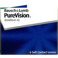 Контактные линзы длительного ношения purevision 6 шт 8,6, -2,25 bausch+lomb