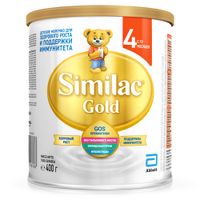 Молочко детское Gold 4 Similac/Симилак 400г миниатюра
