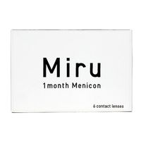 Линзы контактные ежемесячной замены силикон-гидрогелевые Miru 1month Menicon (-5,25/8,3/14,0) 6шт миниатюра фото №3