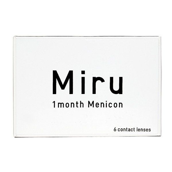 Линзы контактные ежемесячной замены силикон-гидрогелевые Miru 1month Menicon (-5,25/8,3/14,0) 6шт фото №3