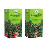 2Х Брусники листья пачка 50г