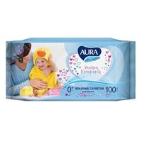 Салфетки влажные детские big-pack Aura/Аура  100шт
