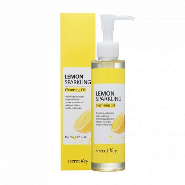 Масло гидрофильное с экстрактом лимона Lemon sparkling cleansing oil secret Key 150мл Zenpia Co., Ltd 1665246 - фото 1