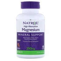 Магнезиум Natrol таблетки жевательные 1922мг 60шт