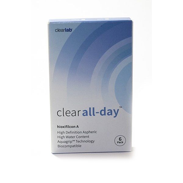 Линзы контактные ClearLab Clear All-Day (8.6/+4,00) 6шт