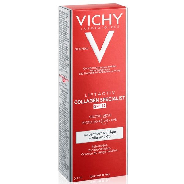 Крем для лица SPF25 Liftactiv Collagen Specialist Vichy/Виши 50мл фото №7