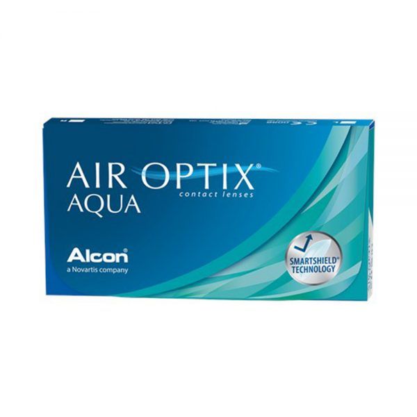Линзы контактные Alcon/Алкон air optix aqua (8.6/+3,00) 6шт