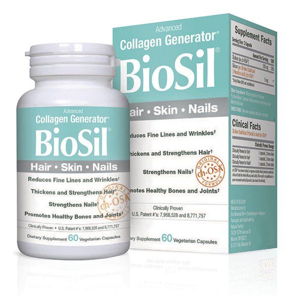 цена BioSil Био Minerals капсулы 629мг 60шт