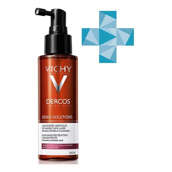 Сыворотка для роста волос Dercos Densi-Solutions Vichy/Виши 100мл виши деркос нутриентс шампунь витаминный д блеска волос 250мл