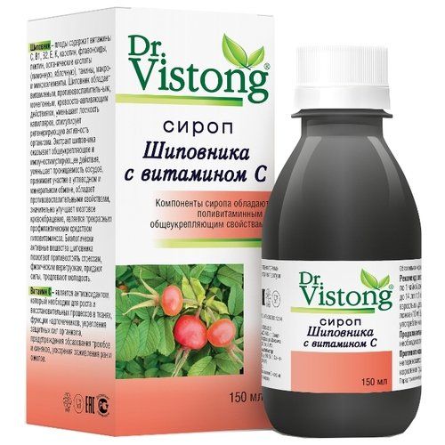 Шиповник с витамином С Dr.Vistong/Др.Вистонг сироп 150мл