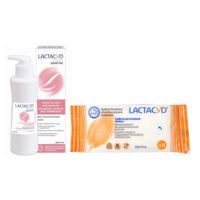 1X Салфетки для интимной гигиены Lactacyd/Лактацид 8шт + 1X Лосьон для ежедневной интимной гигиены для чувствительной кожи Pharma Lactacyd/Лактацид фл. 250мл