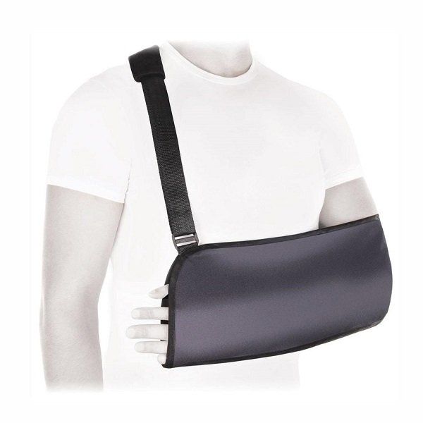 Бандаж - косынка на плечевой сустав Экотен ФПС-04, чёрный, 35-38см р.L бандаж фиксирующий на плечевой сустав повязка дезо т 8101 тривес р xs