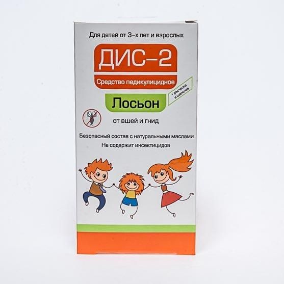 Лосьон педикулицидный для детей с 3 лет и взрослых (с расческой и шапочкой) ДИС-2 100мл фото №3