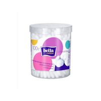 Палочки ватные в пластиковой круглой коробке Cotton Bella/Белла 100шт