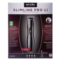 Триммер для стрижки волос аккумуляторный-сетевой 4 насадки 2,45W D-8 Slimline Pro Andis 0,1мм
