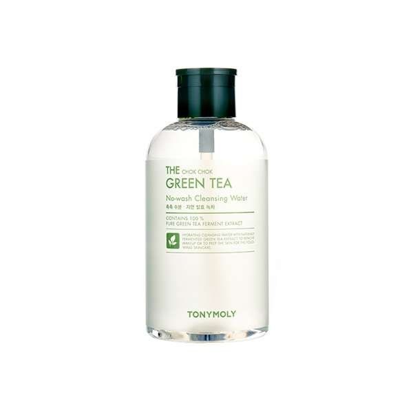 Мицеллярная вода для снятия макияжа с экстр The chok chok green tea no-wash cleansing water TONYMOLY 700мл