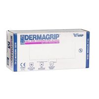 Перчатки смотровые стоматологические нестерильные желтые Classic Dermagrip/Дермагрип 100шт р.M