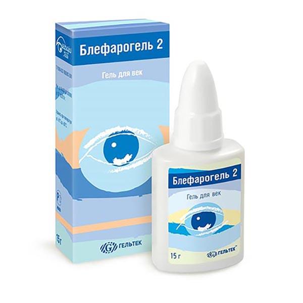 Изображение товара Блефарогель 2 гель для физиотерапии век Гельтек 15мл