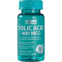 Метилфолат Макси Urban Formula/Урбан Формула таблетки 400мкг 60шт