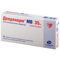 Депренорм МВ таблетки с пролонг. высвоб. п.о.п 35мг 30шт
