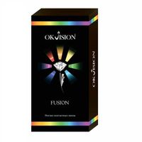 Линзы контактные цветные Okvision okvision fusion (8.6/-3,00) Green 2шт