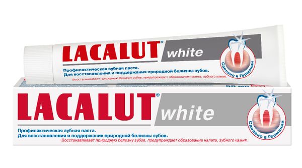 Паста зубная White Lacalut/Лакалют 50мл