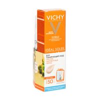 Эмульсия Vichy (Виши) для лица матирующая Capital Ideal Soleil Dry Touch SPF50 50 мл, миниатюра фото №3